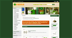 Desktop Screenshot of frogsj.com